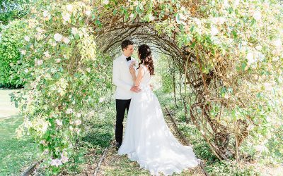 An elegant outdoor Wadhurst Castle wedding